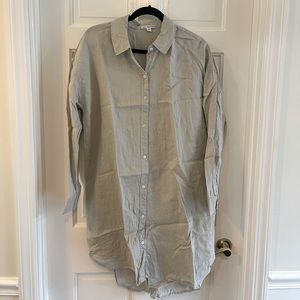 NWOTS James Perse 100% Linen Button Down Dress (3)